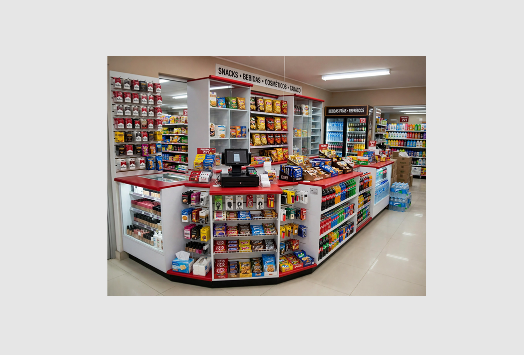 MUEBLES PARA TIENDAS DE CONVENIENCIA
