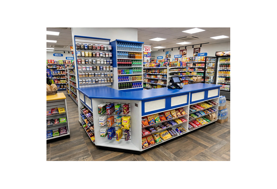 MOSTRADORES Y VITRINAS P/TIENDAS DE CONVENIENCIA